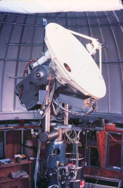 the 1.2 Meter Millimeter-Wave Telescope in Cambridge, Massachusetts
