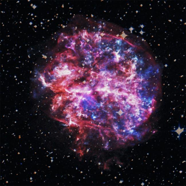 X-ray and optical image of G292.0+1.8